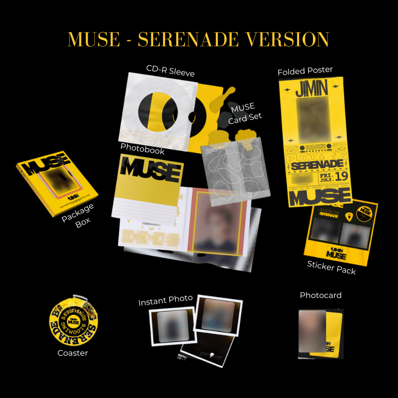 Jimin (BTS) Muse Album - Bighit Music - Albums - Harumio