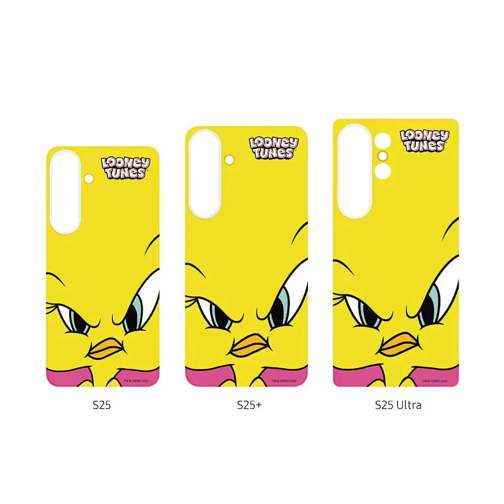 SLBS - Looney Tunes Tweety Close Up Flip Suit Card (Galaxy S25 Series) - SLBS - flipsuit card - Harumio