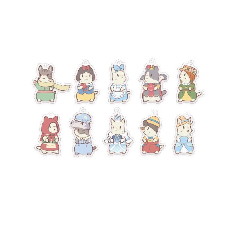 Cats and Soup X V-Square - Acrylic Keyring (Random)