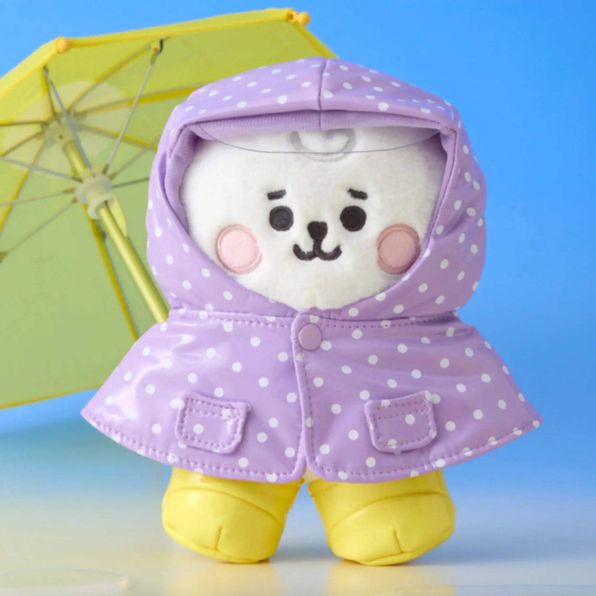 BT21 - Rainy Day Closet - Raincoat Boots Set - LINE FRIENDS - - Harumio