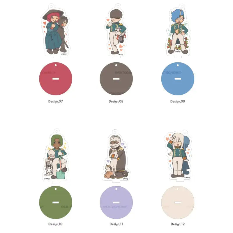 Legal Pirate Parfait - Acrylic Stand Charm (Random) - Webtoon Shop - Acrylic Stand - Harumio