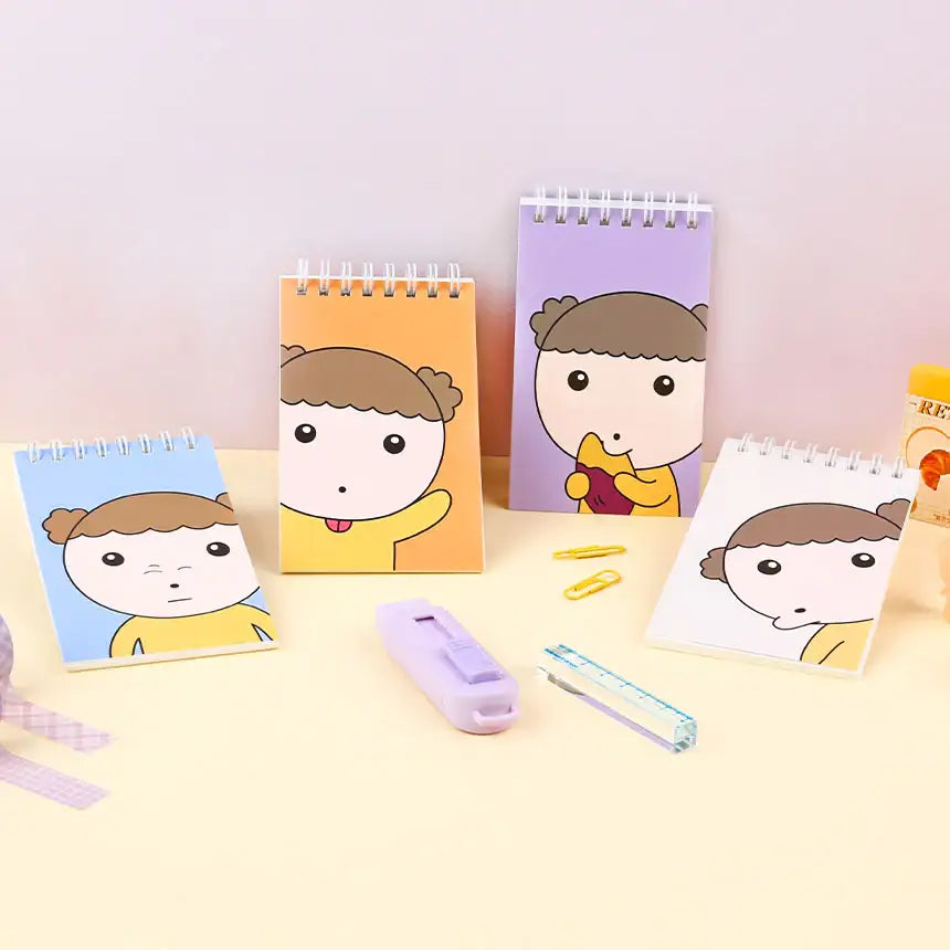 Maru Is a Puppy - Vertical Notebook - Webtoon Friends - Stationery - Harumio