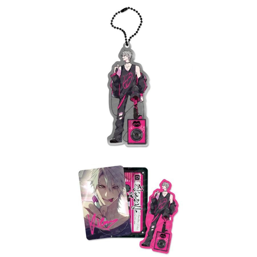 Legroom - Acrylic Keyring Set - Mr. Blue - Acrylic Keyring - Harumio