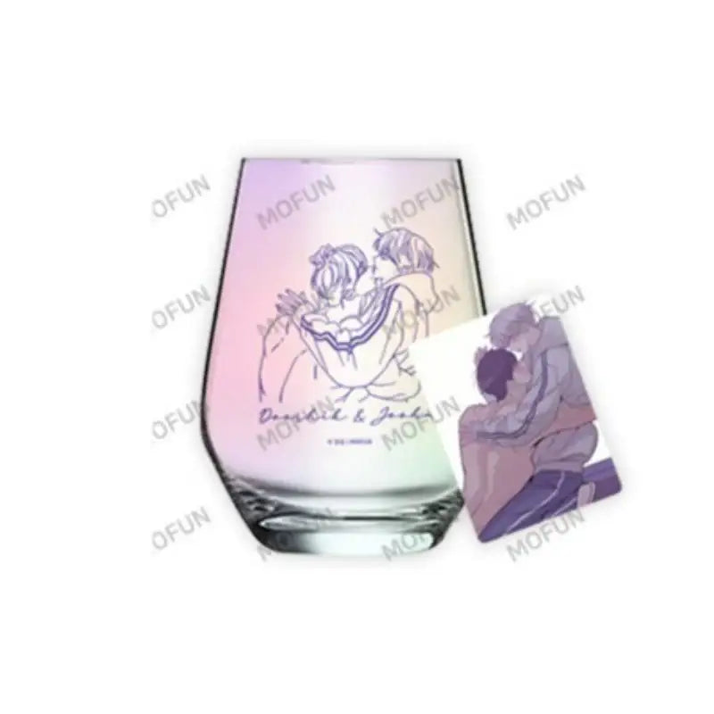Pearl Boy x MOFUN - Hologram Glass + Hologram Photocard - MOFUN - Hologram Glass - Harumio