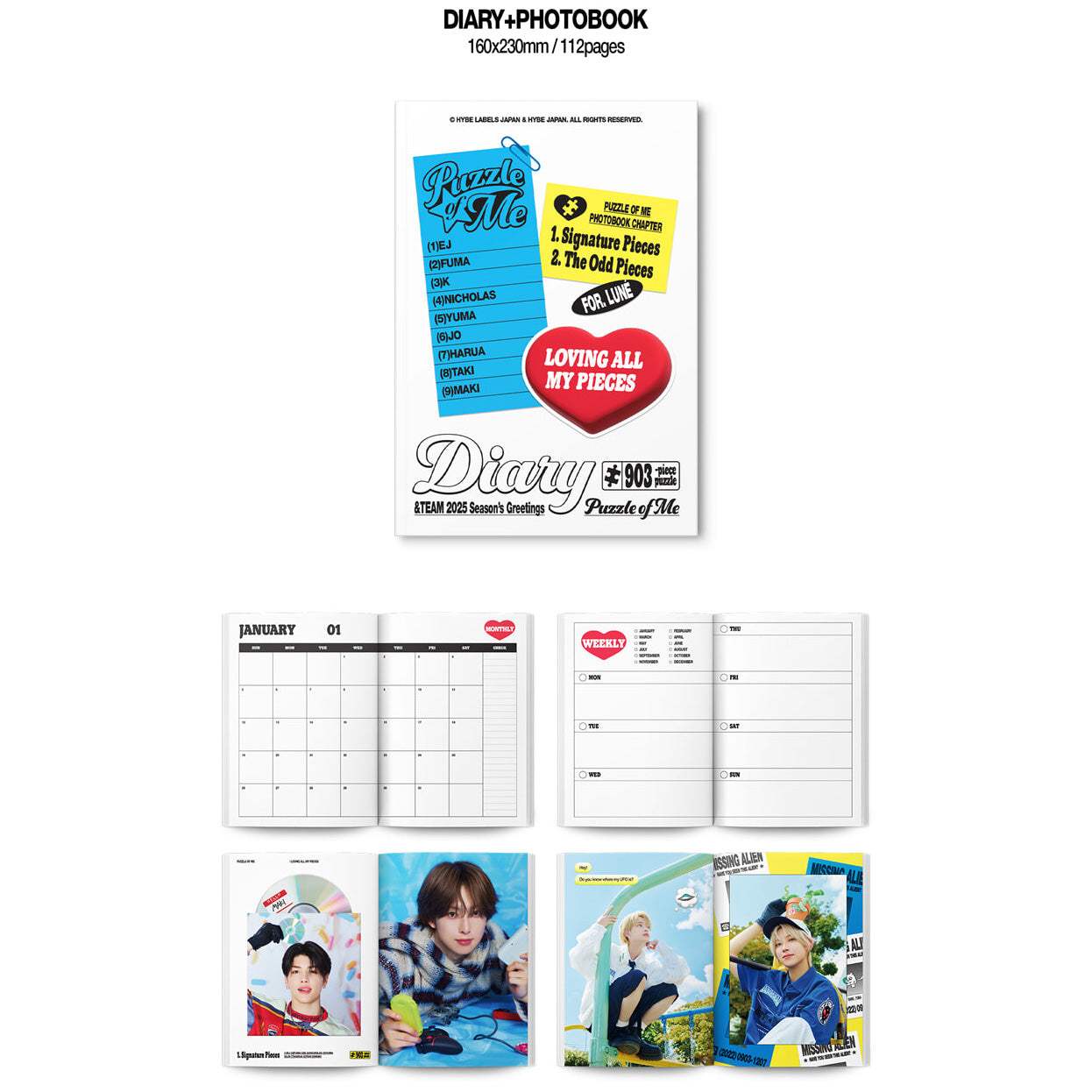 &TEAM - 2025 Season's Greetings – Harumio