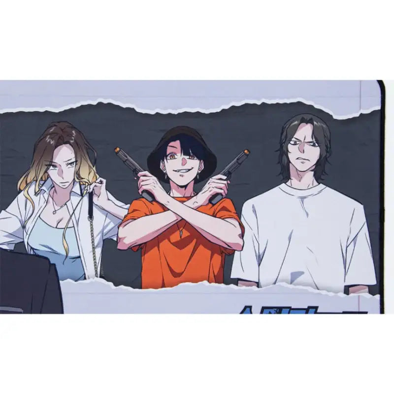 Study Group - Long Mouse Pad - Webtoon Friends - Mouse Pads - Harumio