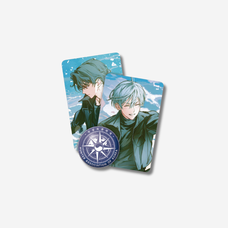 The Hunter's Gonna Lay Low -  Agency Badge & Photocard Set