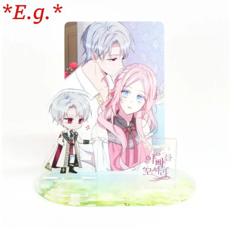 Seduce the Villain's Father - Photo Card Acrylic Stand - Soone Content - Acrylic Stand - Harumio