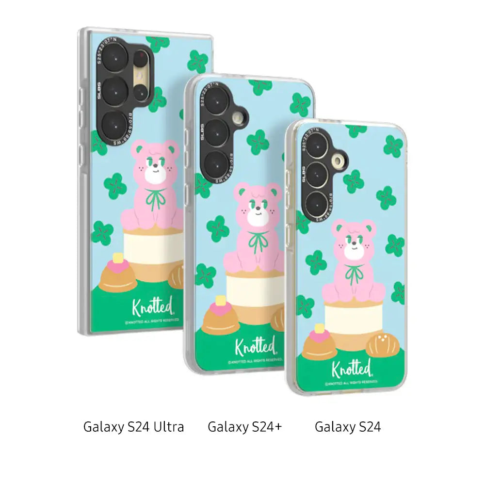 SLBS - Knotted Sugar Bear Impression Case (Galaxy S24 Series) - SLBS - Home & Living, Accessories - Harumio