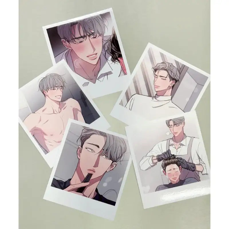 Hair Raising Desires - Polaroid Photo Card Ver.2 - Crack Webtoon Store - Polaroid Photos - Harumio