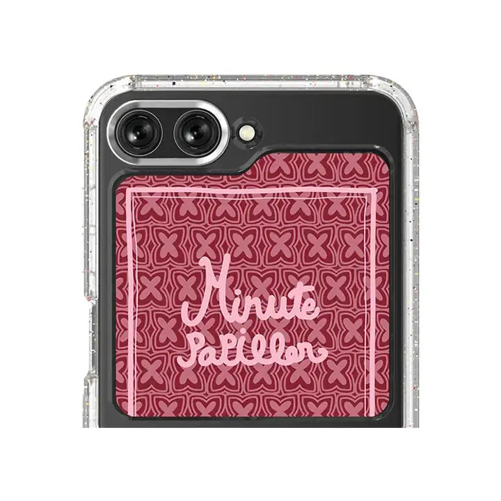 SLBS - Minute Papillon Frame Flip Suit Card (Galaxy Z Flip5) - SLBS - Home & Living, Accessories - Harumio