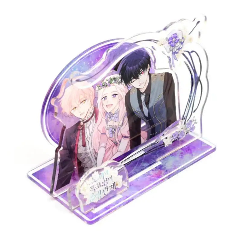 Little Rabbit And The Big Bad Leopard - Diorama Acrylic Stand - Soone Content - Acrylic Stand - Harumio