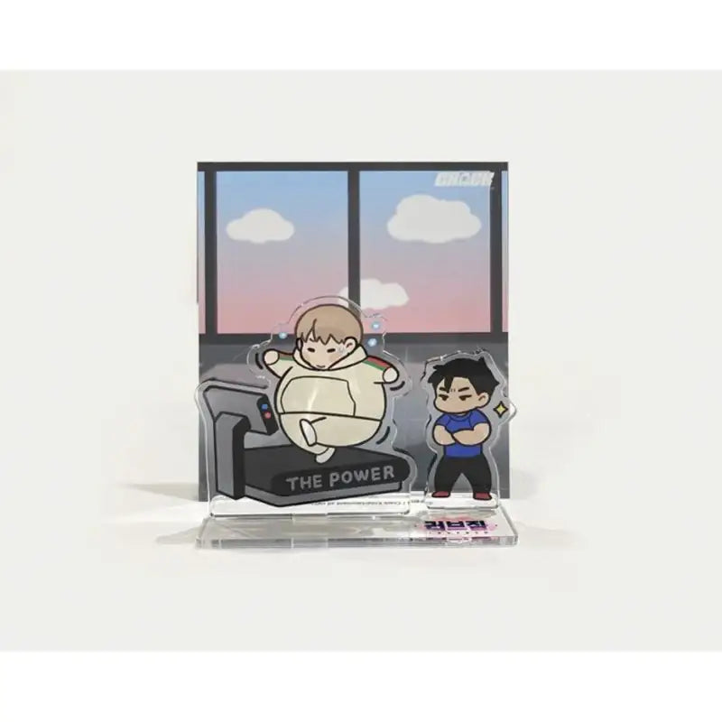 Love Gym - 'You Can Do It' Mini Acrylic Stand - Crack Webtoon Store - Acrylic Stands - Harumio