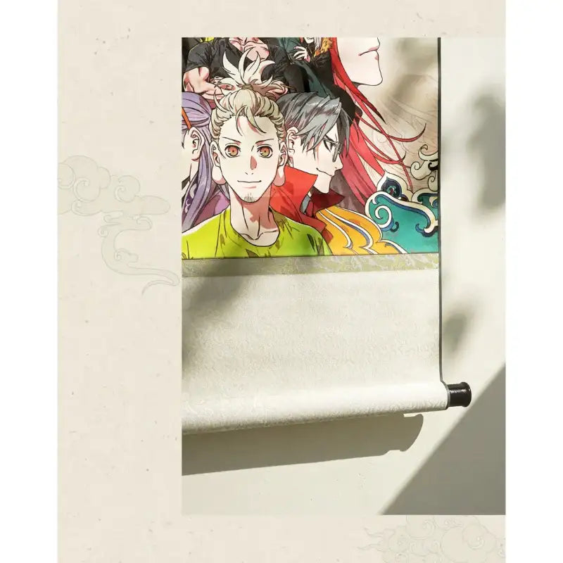 Three Kingdoms Talk - Premium Silk Scroll - Webtoon Friends - Scrolls - Harumio