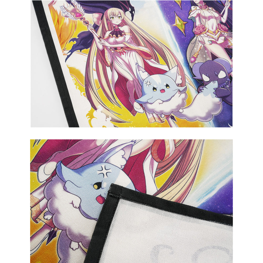 +99 Reinforced Wooden Stick - Fabric Poster - Webtoon Friends - Home & Living, Accessories - Harumio