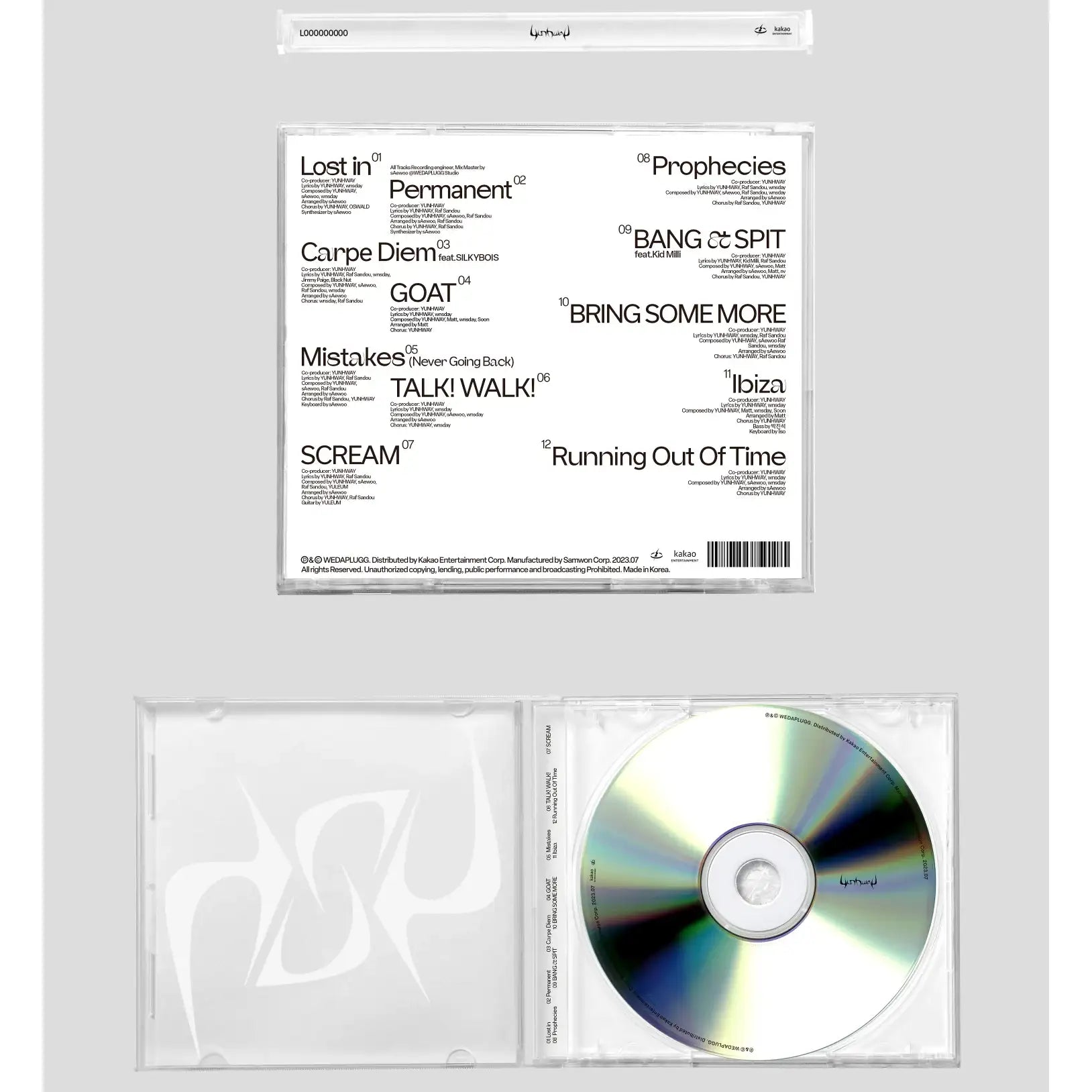YUNHWAY - YUNHWAY : Album Vol. 1 - YUNHWAY - Album - Harumio