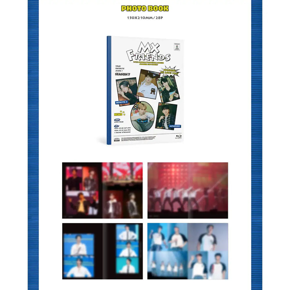 MONSTA X - 2023 7th Official FanClub MONBEBE Fan Concert MX Friends (BLU-RAY) - MONSTA X - Album - Harumio