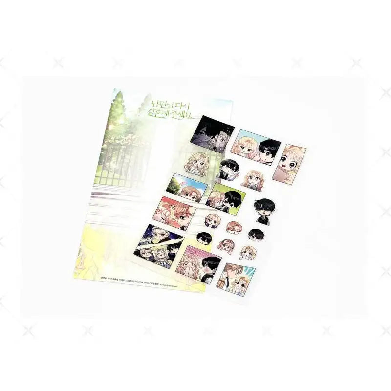 Please Marry Me Again, Husband! - Transparent SD Sticker - Daon Webtoon Store - Stickers - Harumio