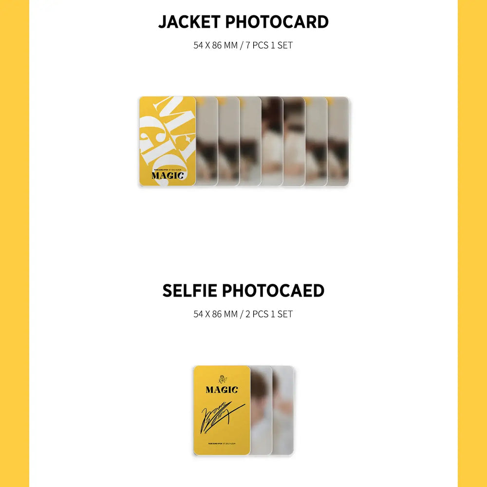 Park Kang hyun - Magic : 1st Solo Album (Pop Color Ver.) - Nemoz Lab / Ichilpalgu Sound - Album - Harumio