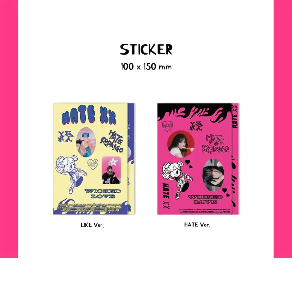 Choi Ye Na - HATE XX : 2nd Single Album (Random) - Choi Ye Na - Album - Harumio