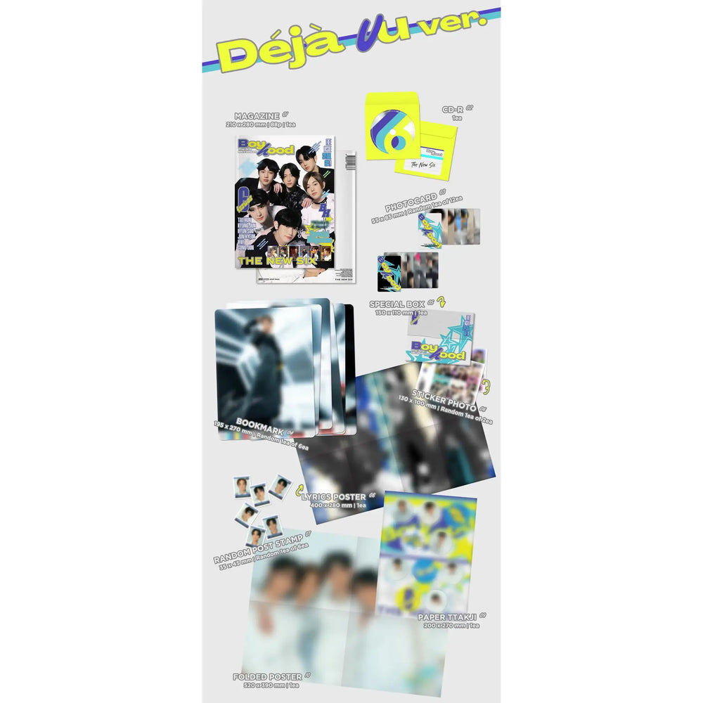 The New Six (TNX) - Boyhood : 3rd Mini Album - The New Six (TNX) - Album - Harumio