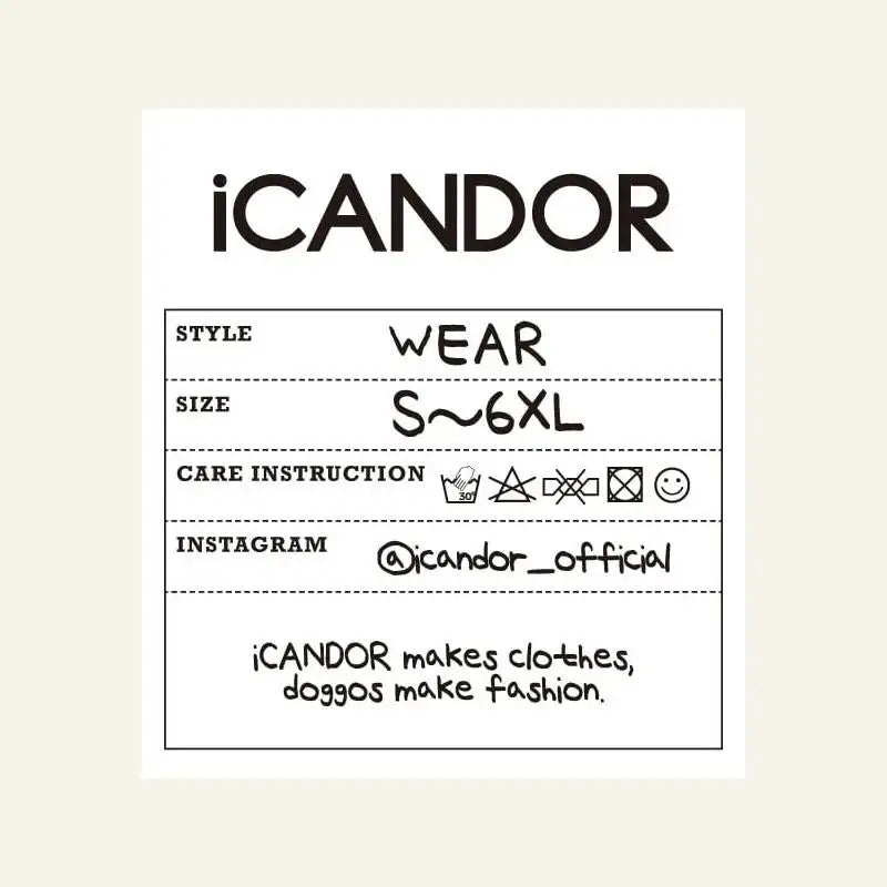 iCANDOR - Nature Top - iCANDOR - Pet Clothes - Harumio