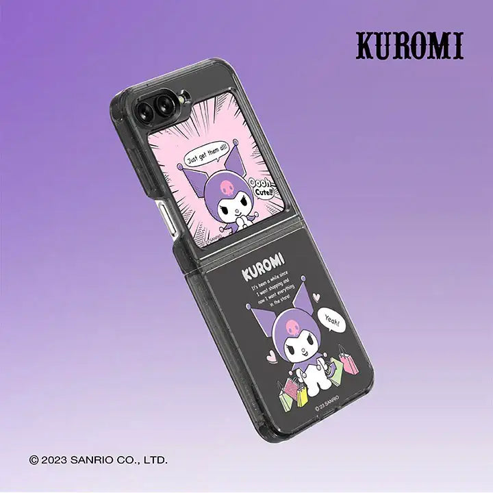 SLBS - Kuromi Suit Phone Case (Galaxy Z Flip5) - SLBS - Home & Living, Accessories - Harumio