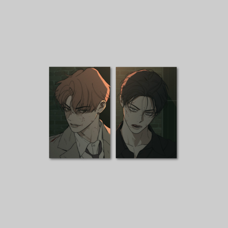 Tears on a Withered Flower - Lenticular Postcard