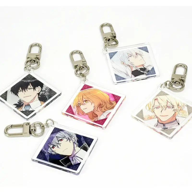 The Reason Why Raeliana Ended Up at the Duke's Mansion - 5 Acrylic Keyring desings - Soone Content - Keyrings - Harumio