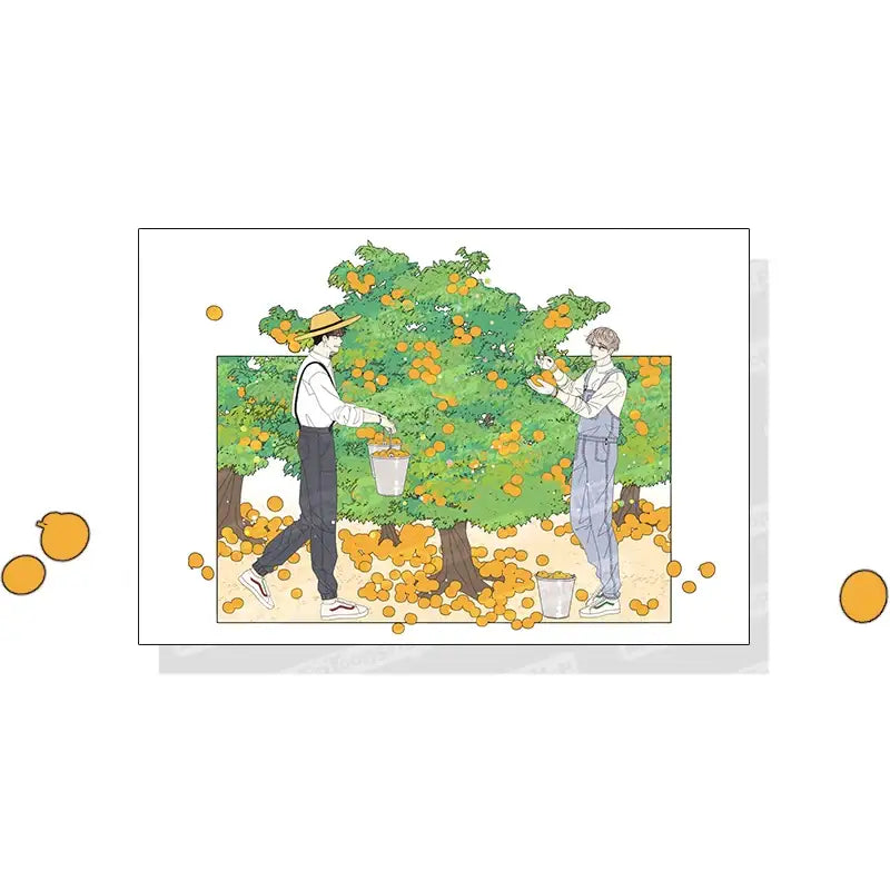 Serious Joke - Juicy Youth Postcard Set - Webtoon Shop - Postcards - Harumio
