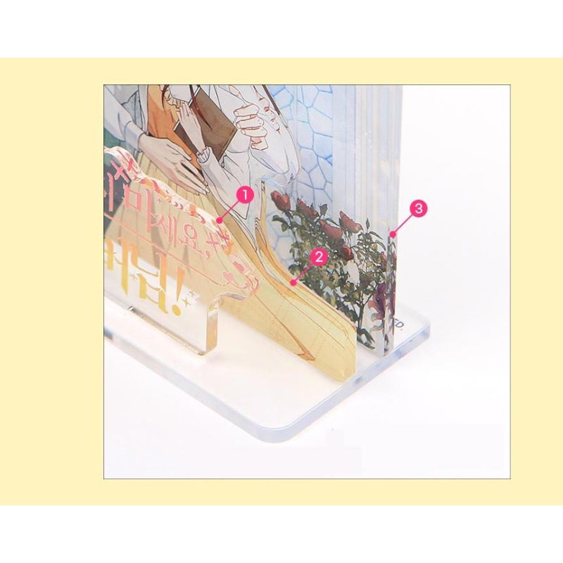 Can't Go Too Far With the Unrelenting Duke - Diorama Acrylic Stand - Webtoon Shop - Acrylic Stand - Harumio