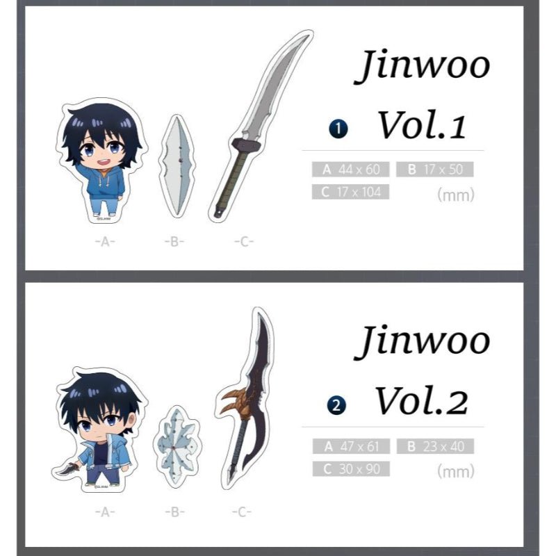 Solo Leveling - Acrylic Magnet Set - Harumio