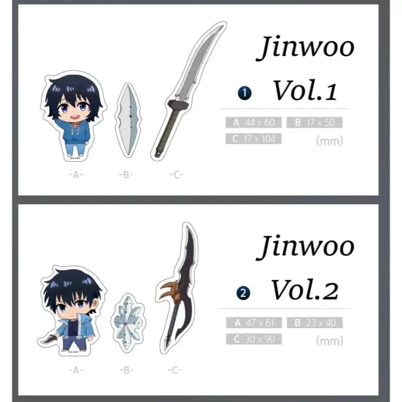 Solo Leveling - Acrylic Magnet Set - Soone Content - Acrylic Magnet - Harumio