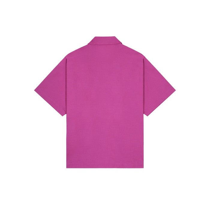 Wiggle Wiggle - Short-Sleeved Pajama Set (Lucky Puppy Purple Dot)