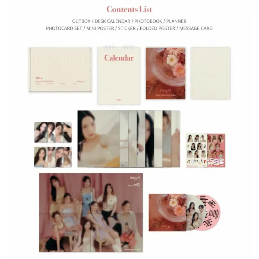 fromis_9 - 2024 Season's Greetings - Soundwave Co., Ltd. / Starship Entertainment - Merchandise - Harumio