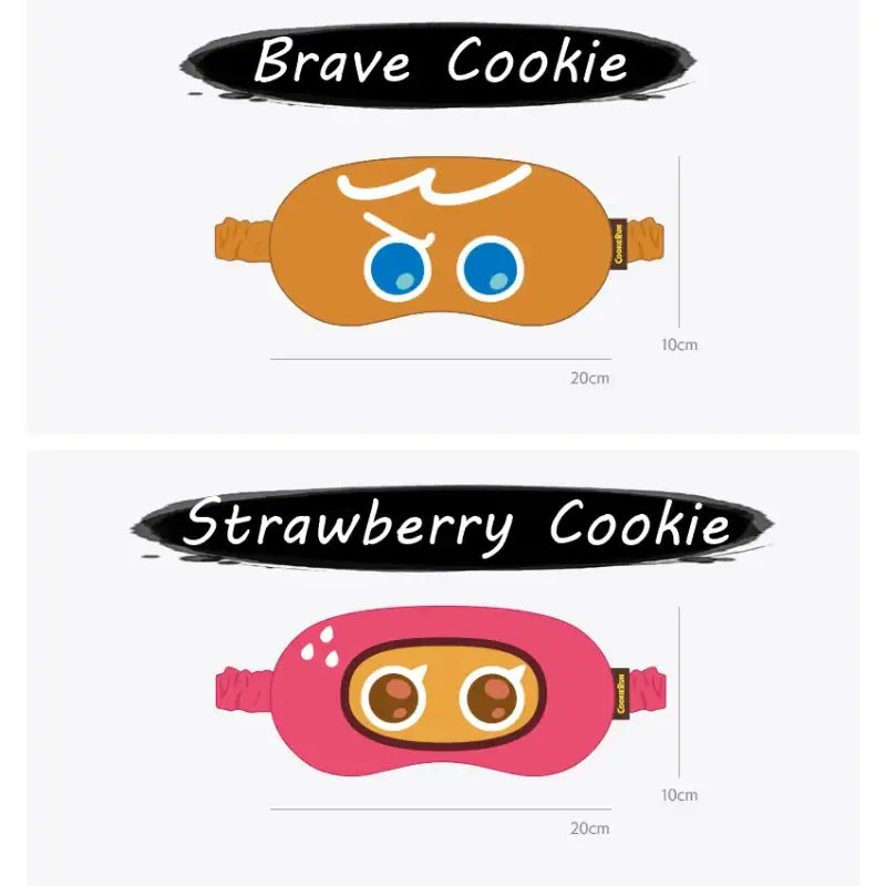 Cookie Run - Sleep Mask - Soone Content - Sleep Masks - Harumio