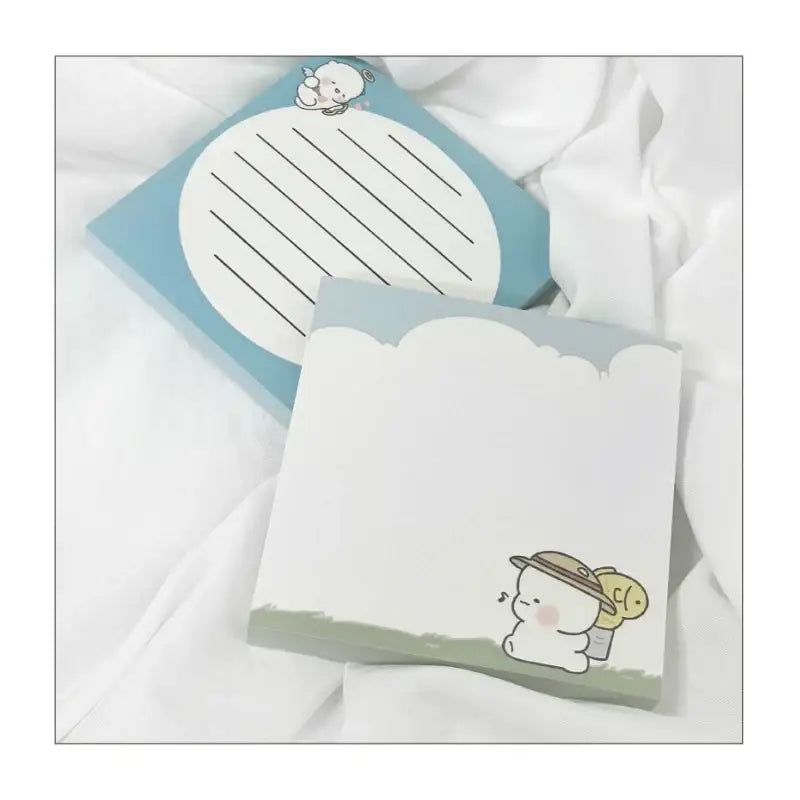 Ggongdal x Artrank - Healing Bear Memo Pad - ARTRANK - Memo Pads - Harumio