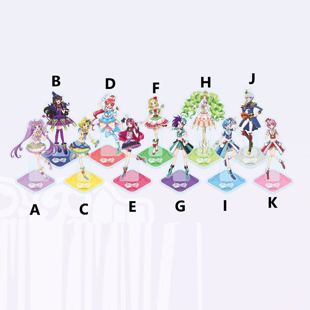 PriPara 10th Anniversary Pop-up - LD Acrylic Stand