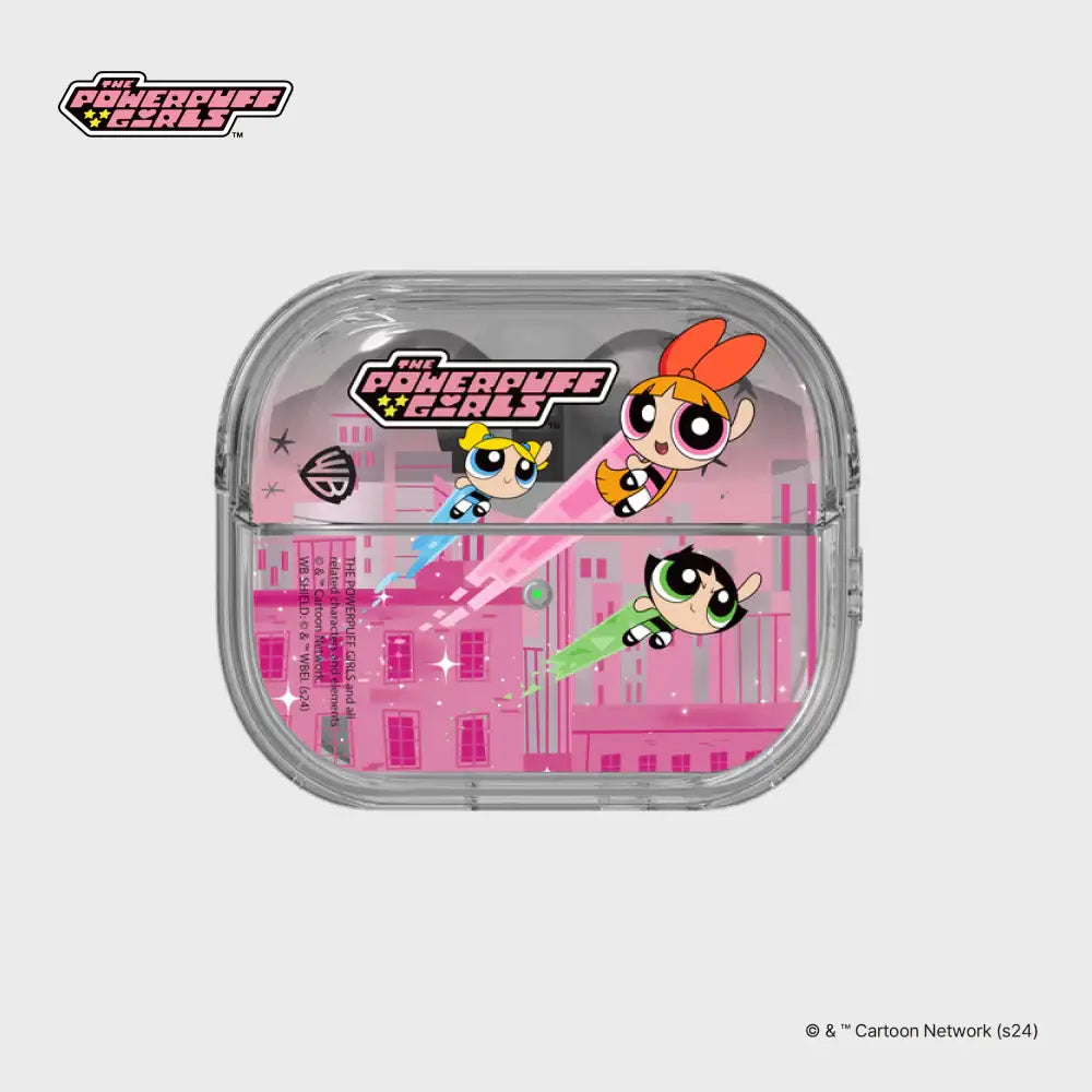SLBS - Powerpuff Girls Pink Clear Cover (Galaxy Buds3 Pro) - SLBS - Buds Case - Harumio