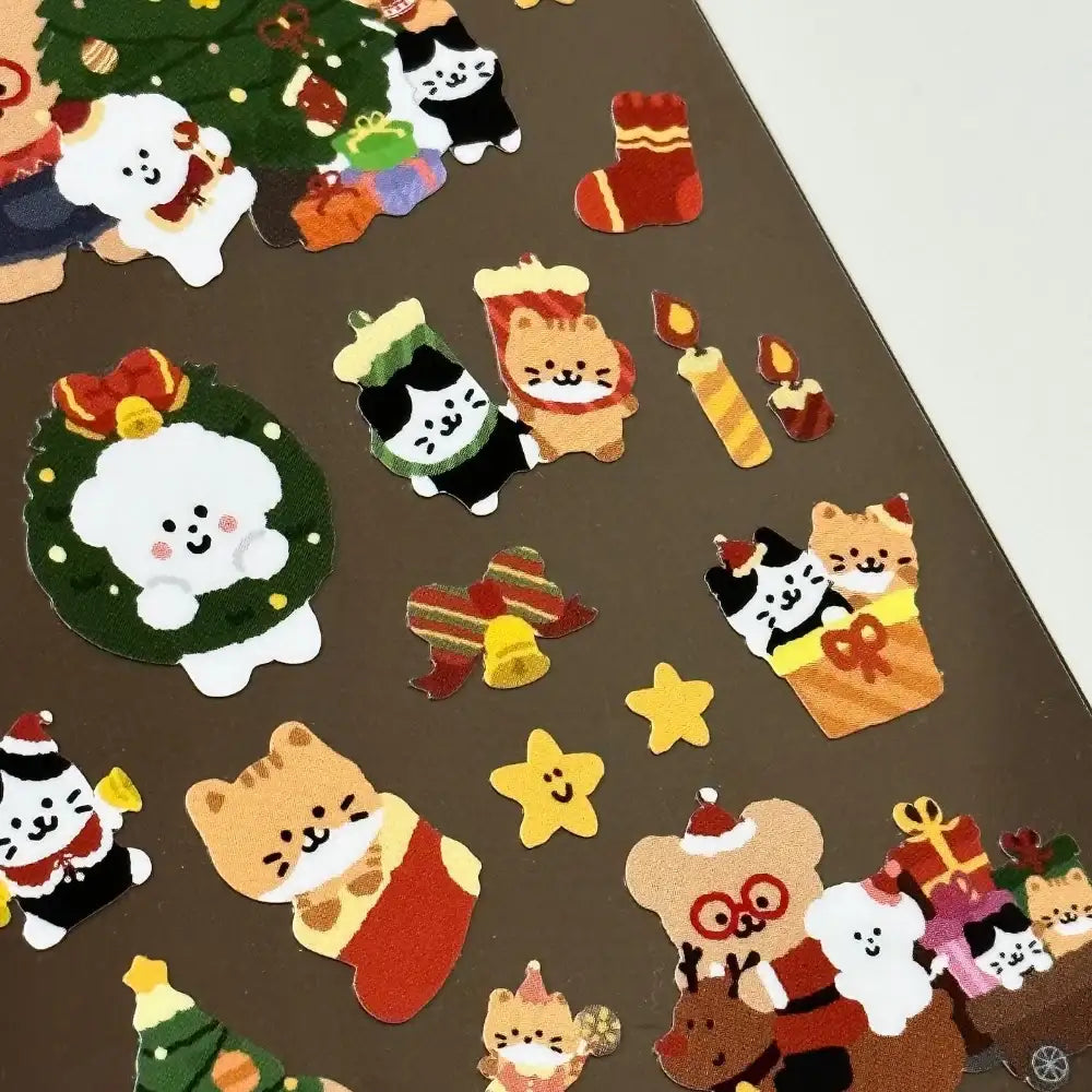 Teteum - Christmas Night Sticker - Teteum - Stationary - Harumio