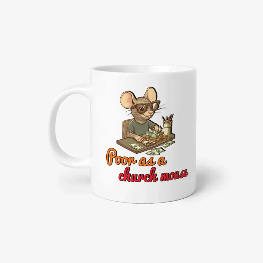 Woori Doori - Rat with Flowers Basic Mug - Marpple Shop - Mug - Harumio