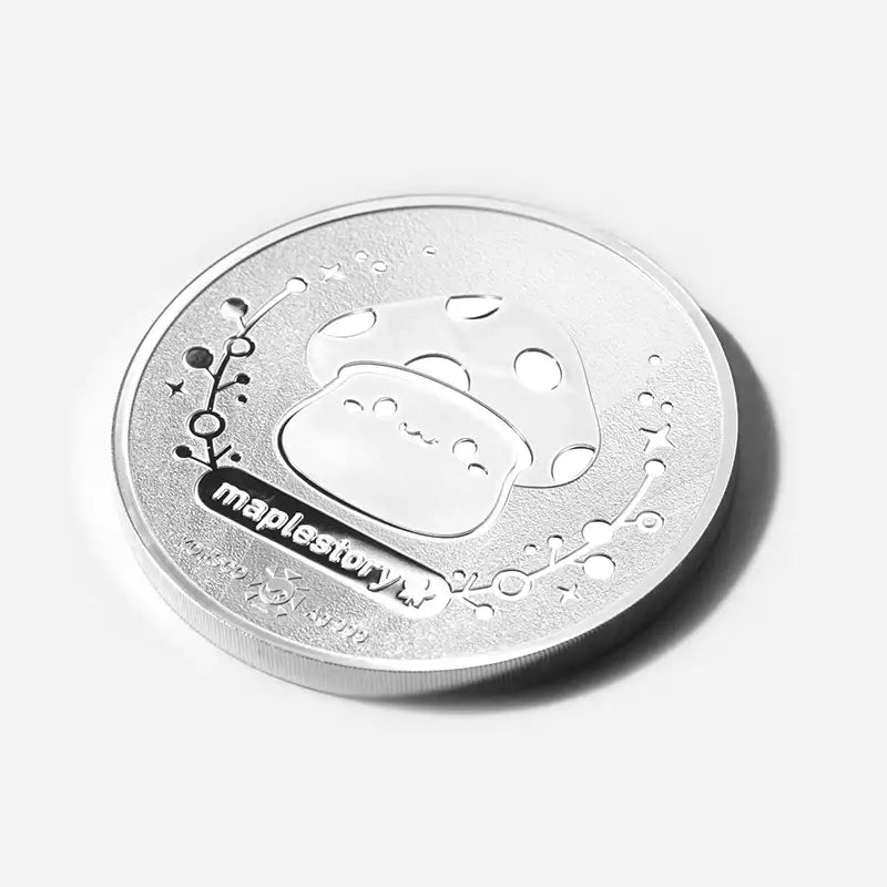 Korea Mint Corporation - MapleStory 20th Anniversary Gold-plated Silver Medal - Korea Mint Corporation - Home & Living, Accessories - Harumio