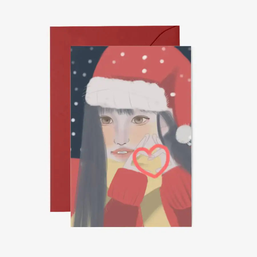 Kha - Christmas Postcard & Envelope Set - Marpple Shop - Postcard - Harumio