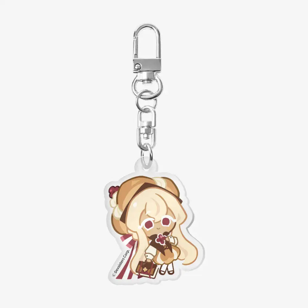 Cookie Run : Oven Break - Saint Honoré Cookie Acrylic Keyring - Marpple Shop - Keyring - Harumio