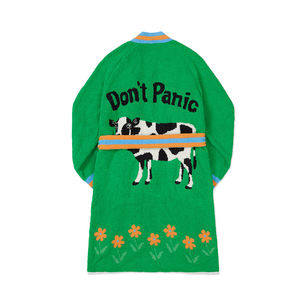 Wiggle Wiggle - Don't Panic Green Lounge Robe