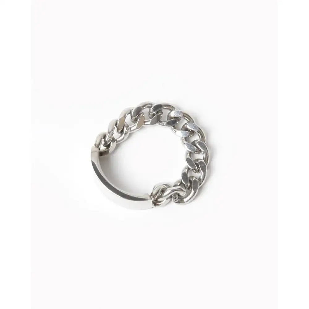 SCOBYISLAND - Surgical Steel Chain Ring - Marpple Shop - Ring - Harumio