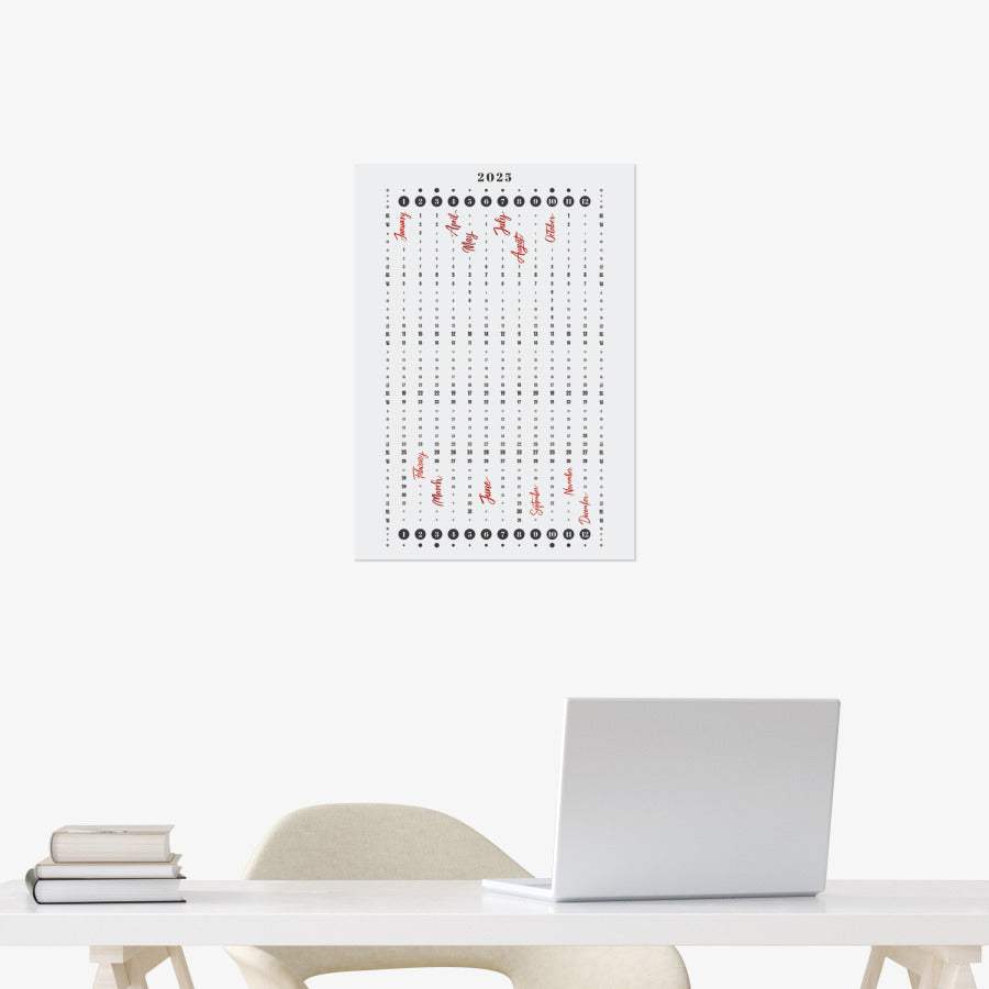 For Potato Party - 2025 A3 Poster Calendar - Marpple Shop - Calendar - Harumio