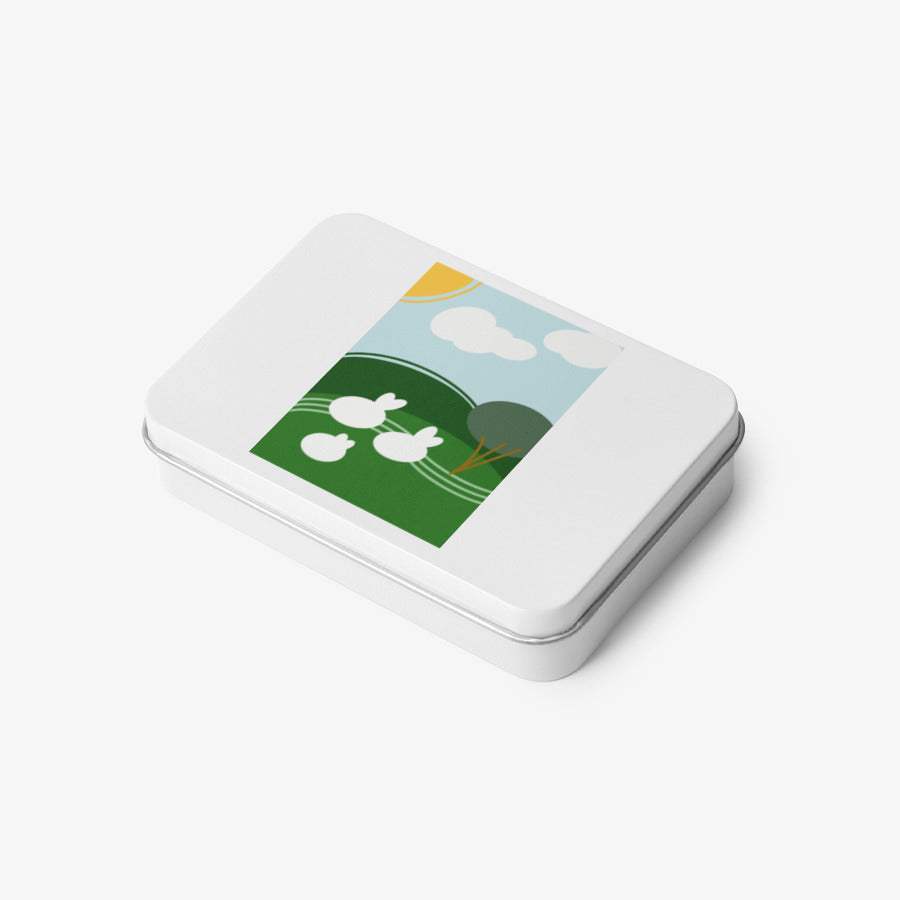 Eun Dan Bi - Rabbits in the Park Tin Case - Marpple Shop - Tin Case - Harumio