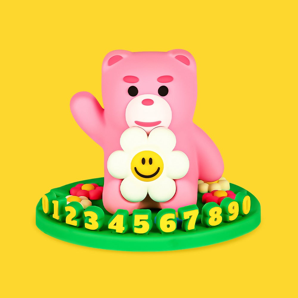 Wiggle Wiggle x Bellygom - Figure Parking Plate (Smile We Love)