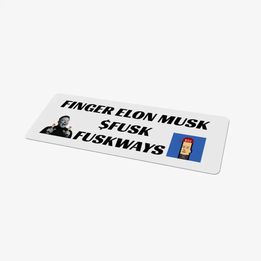 FUSK - Persk Gaming Long Pad - Marpple Shop - Desk Mat - Harumio